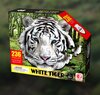 Shaped Puzzel - Dierenpuzzel - Vormpuzzel - Puzzel in de vorm van een White Tiger Kop &ndash; White Tiger - Dieren Puzzel - 236 stukjes &ndash; 42 x 42 cm - voor kinderen, volwassenen en ouderen