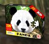 Shaped Puzzel - Dierenpuzzel - Vormpuzzel - Puzzel in de vorm van een Panda Beer Kop &ndash; Panda Beer - Dieren Puzzel - 236 stukjes &ndash; 43 x 42 cm - voor kinderen, volwassenen en ouderen