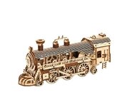 Houten 3D Puzzle Trein &ndash; Houten 3D Puzzel &ndash; 361 Stukjes &ndash; Modelbouw &ndash; Bouwpakket