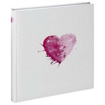 Hama Boekalbum Lazise 29x32 Cm 50 Witte Pagina's Pink