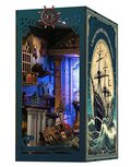 Houten 3D Puzzel - Book Nook - Ocean Mystery met Gezonken Schip 