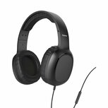 Hama Fun II On-Ear Koptelefoon + Microfoon Zwart