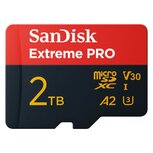 Sandisk Extreme PRO Micro SD Geheugenkaart 2TB