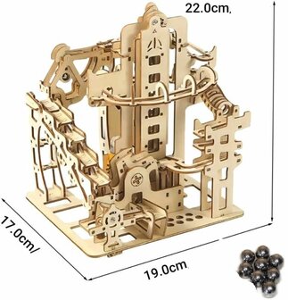 3D Puzzel knikkerbaan