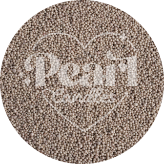 Pearl Candles - Kaarsenzand - Brownie - Zelf theelichtje waxinelichtje maken - Lont inbegrepen &ndash; Blauw - &plusmn;125 / &plusmn;150 Branduren &ndash; 250 g