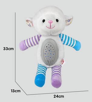 Slaapbeer - Slaap Beer - In de vorm van een schaap - Muziek - Sterrenprojectie &ndash; Rustgevend Nachtlampje voor Baby&rsquo;s (0+)