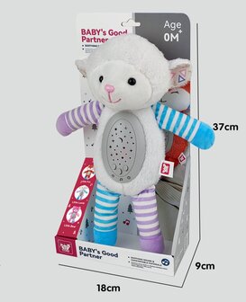 Slaapbeer - Slaap Beer - In de vorm van een schaap - Muziek - Sterrenprojectie &ndash; Rustgevend Nachtlampje voor Baby&rsquo;s (0+)