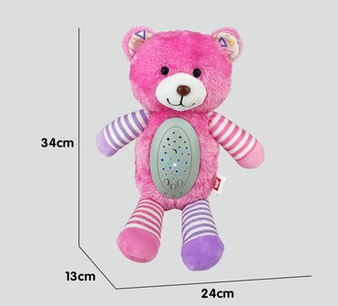 Slaapbeer - Slaap Beer - Muziek - Sterrenprojectie &ndash; Rustgevend Nachtlampje voor Baby&rsquo;s (0+)