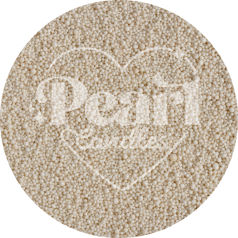 Kaarsenzand - Kaarsenzand met lonten - Pearl Candles - DIY kaarsen maken &ndash; Sand Storm - Zelf theelichtje waxinelichtje maken - Lont inbegrepen &ndash; Licht Bruin - &plusmn;125 / &plusmn;150 Branduren &ndash; 250 g