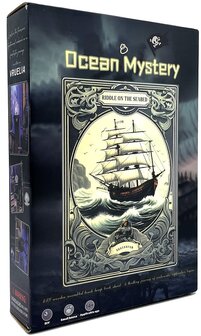 Houten 3D Puzzel - Book Nook - Ocean Mystery met Gezonken Schip 