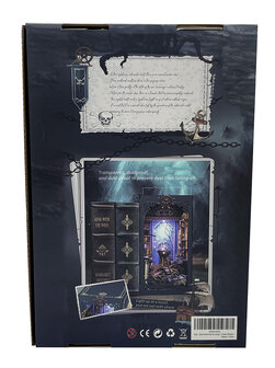 Houten 3D Puzzel - Book Nook - Ocean Mystery met Gezonken Schip 