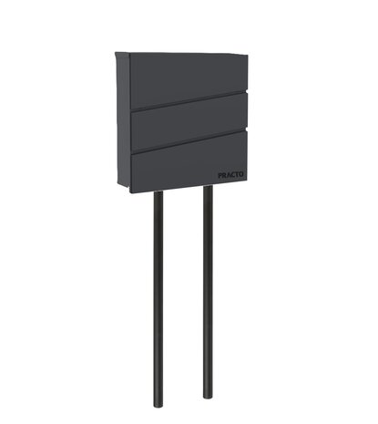 Brievenbus met palen