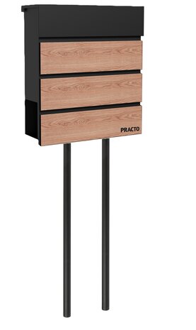 Brievenbus met palen