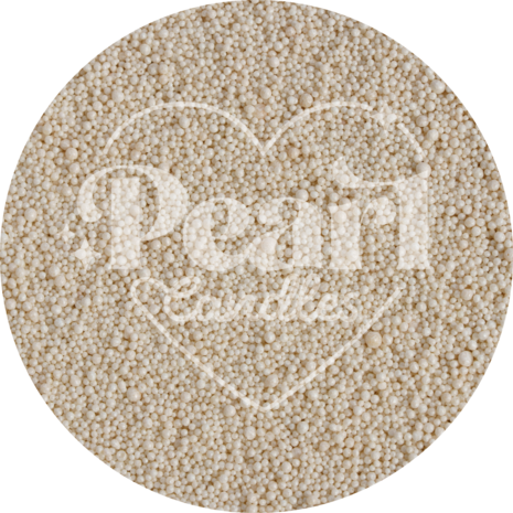 Kaarsenzand - Kaarsenzand met lonten - Pearl Candles - DIY kaarsen maken - Sand Storm - Zelf theelichtje waxinelichtje maken - Lont inbegrepen &ndash; licht bruin - &plusmn;250 / &plusmn;300 Branduren &ndash; 500 g