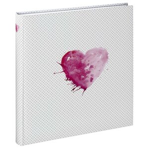 Hama Boekalbum Lazise 29x32 Cm 50 Witte Pagina's Pink