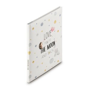 Hama Babydagboek Love You To The Moon And Back 22x29 cm 44 Geïllustreerde Pagina's