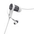 Hama Oordopjes Intense In-ear Microfoon Platte Kabel Wit_